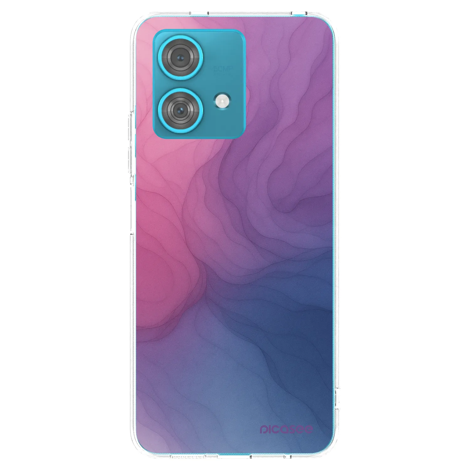 Picasee Motorola Edge 40 Neo Hülle - Transparentes Silikon - Silk