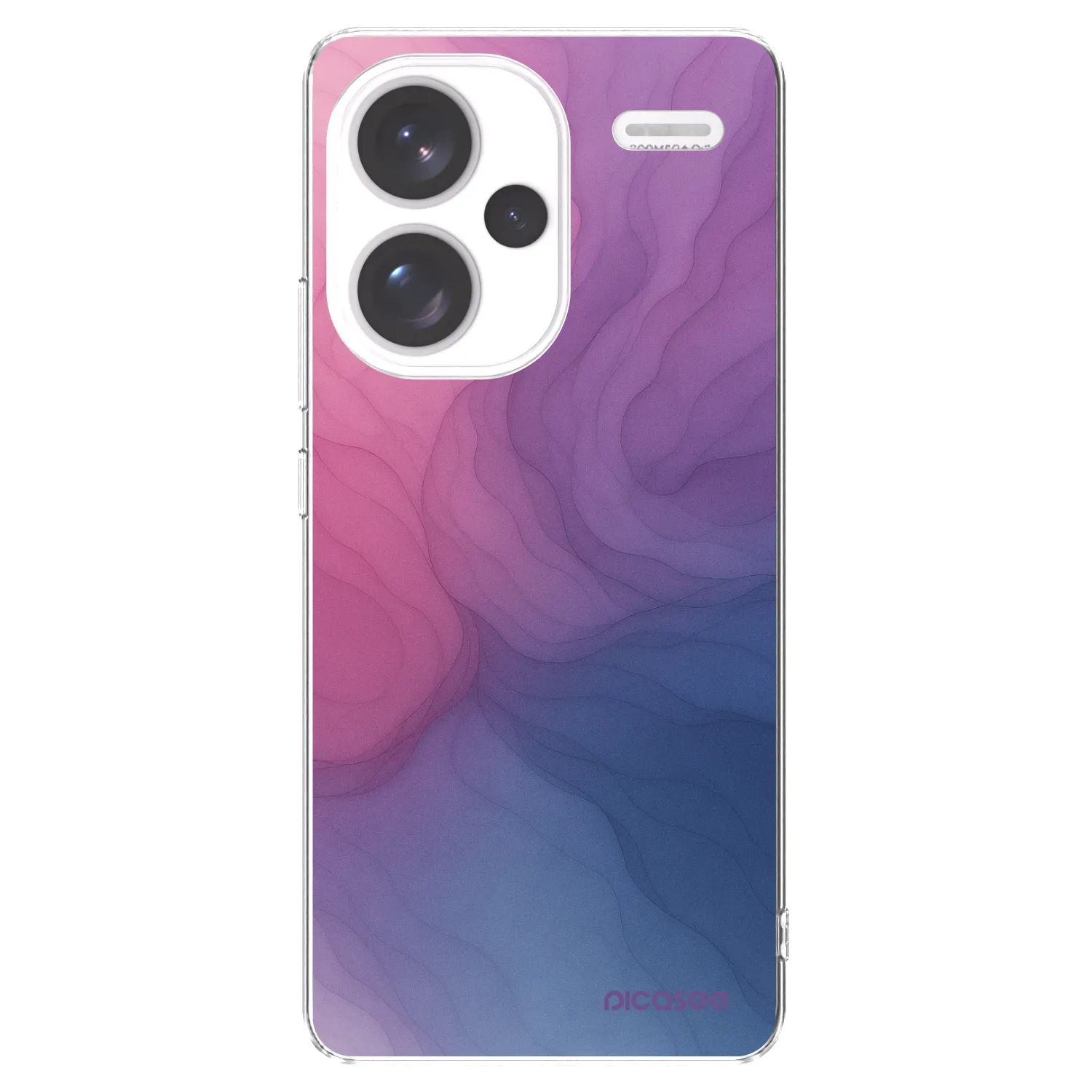 Picasee Xiaomi Redmi Note 13 Pro+ 5G Hülle - Transparentes Silikon - Silk