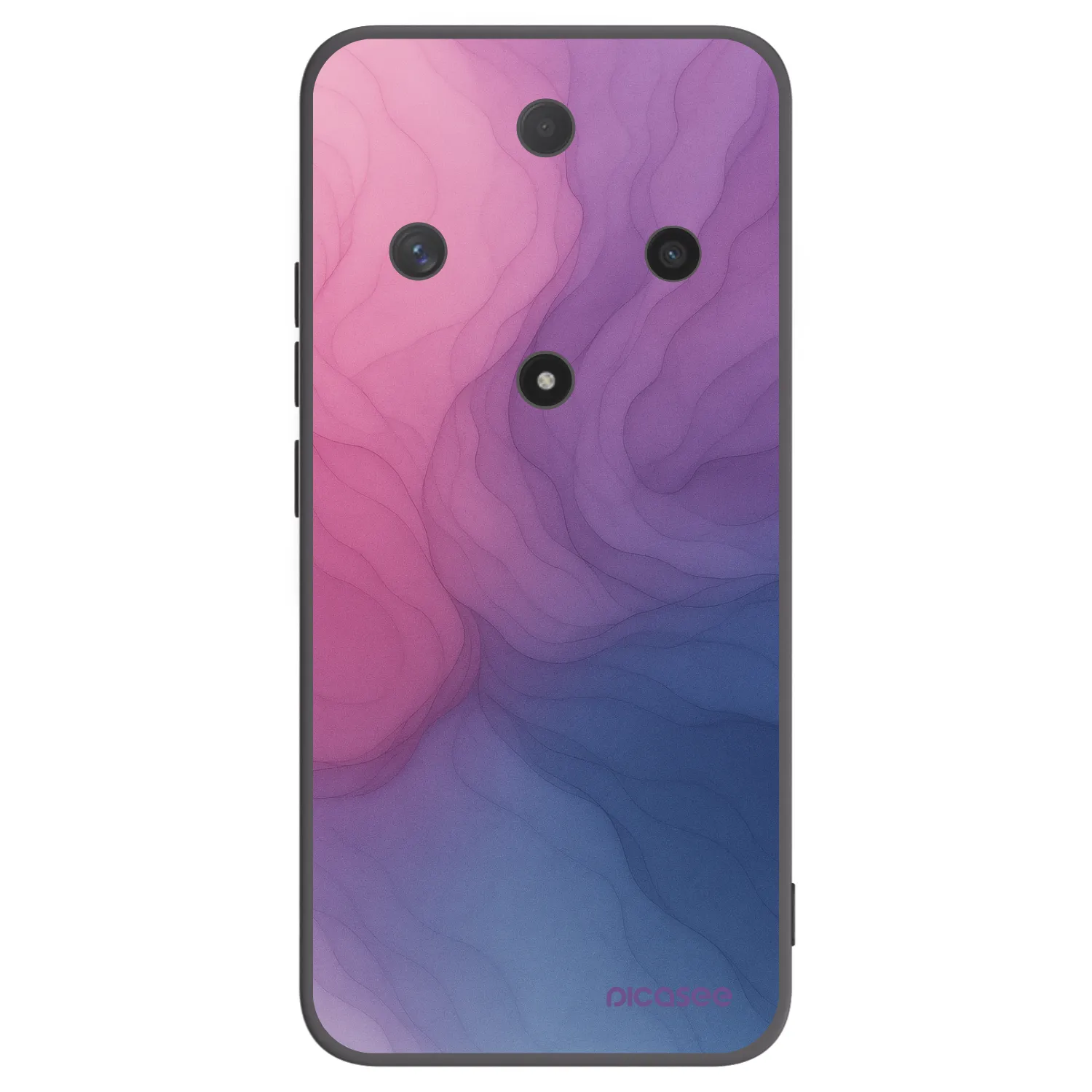 Picasee Honor Magic6 Lite 5G Hülle - Schwarzes Silikon - Silk