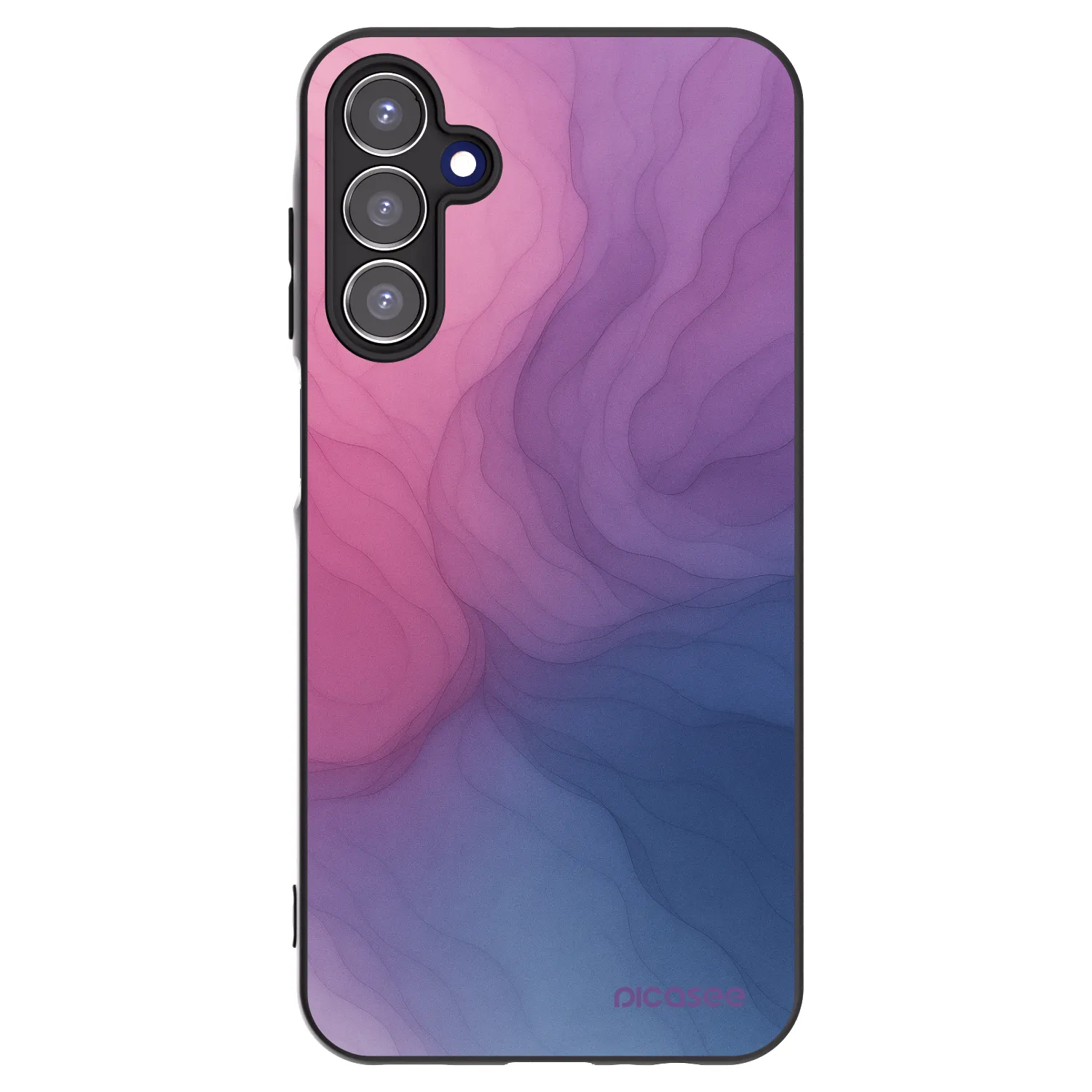 Picasee Samsung Galaxy A15 A156B 5G Hülle - Schwarzes Silikon - Silk