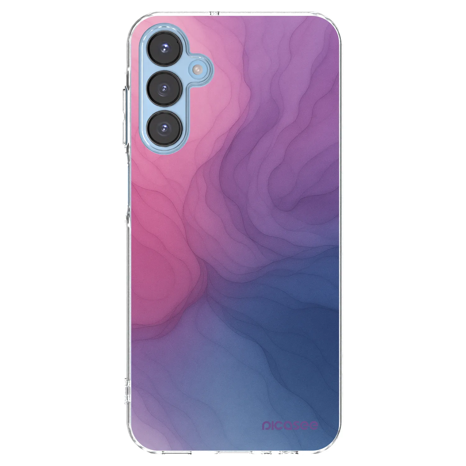 Picasee Samsung Galaxy A15 A156B 5G Hülle - Transparentes Silikon - Silk