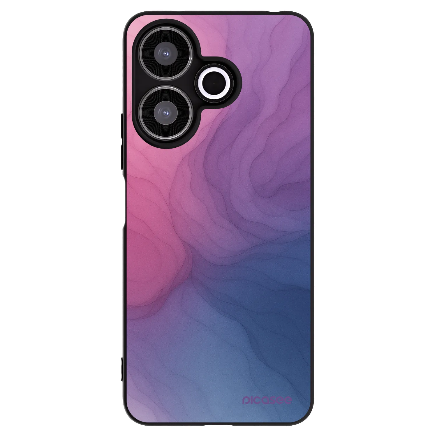 Picasee Xiaomi Redmi 13 4G Hülle - Schwarzes Silikon - Silk