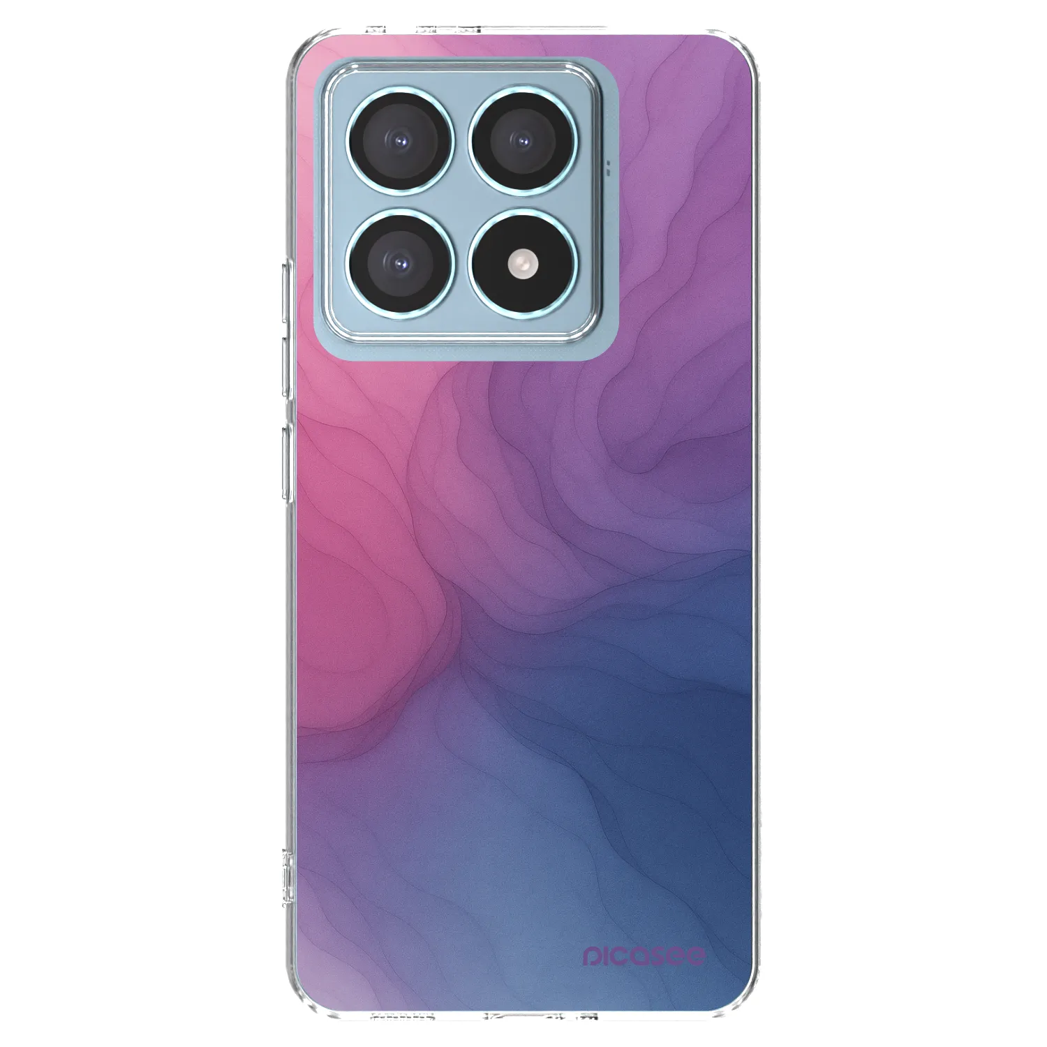Picasee Xiaomi 14T Pro Hülle - Transparentes Silikon - Silk
