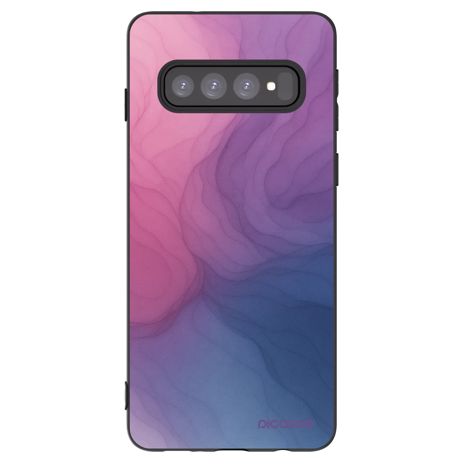 Picasee Samsung Galaxy S10 G973 Hülle - Schwarzes Silikon - Silk