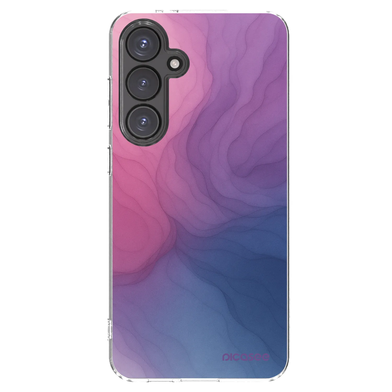 Picasee Samsung Galaxy S24 FE S721B Hülle - Transparentes Silikon - Silk