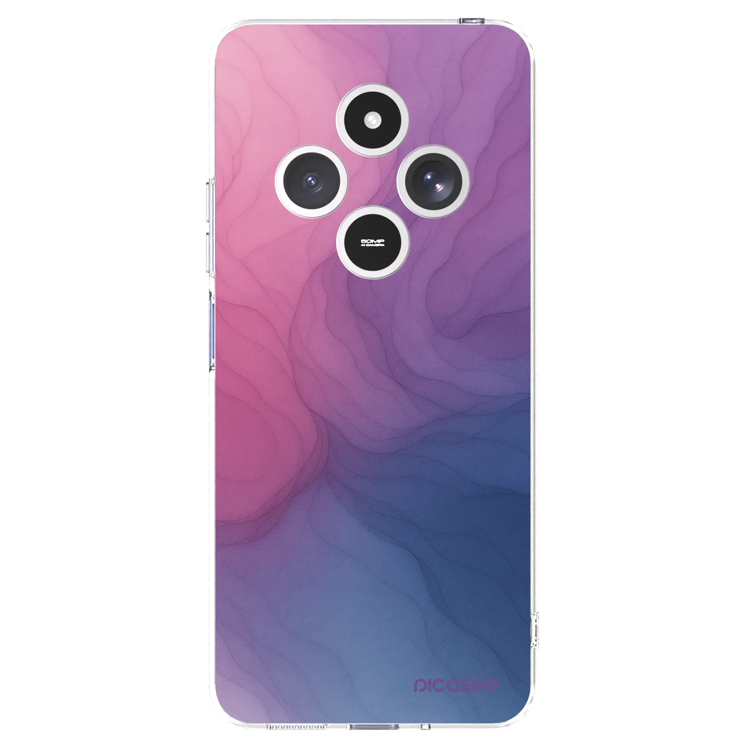 Picasee Xiaomi Redmi 14C Hülle - Transparentes Silikon - Silk