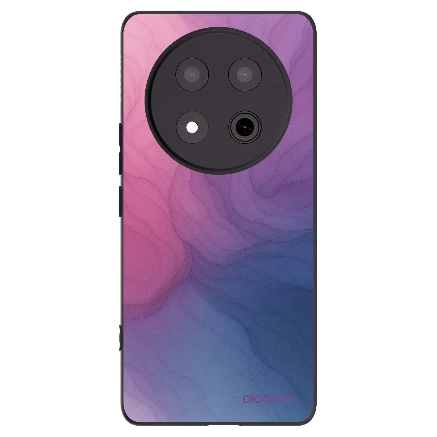 Picasee Honor Magic7 Lite 5G Hülle - Schwarzes Silikon - Silk