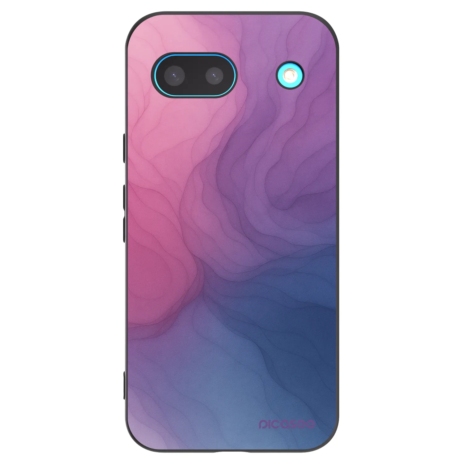 Picasee Google Pixel 8 Hülle - Schwarzes Silikon - Silk