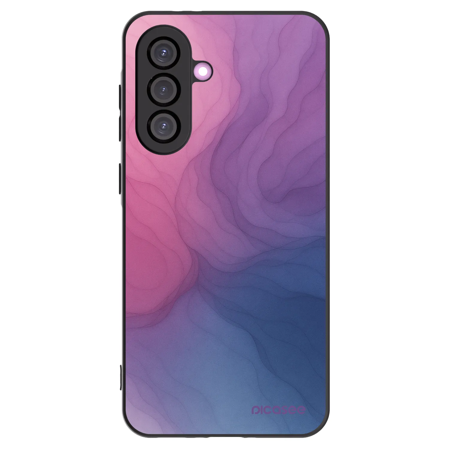 Picasee Samsung Galaxy A36 5G Hülle - Schwarzes Silikon - Silk