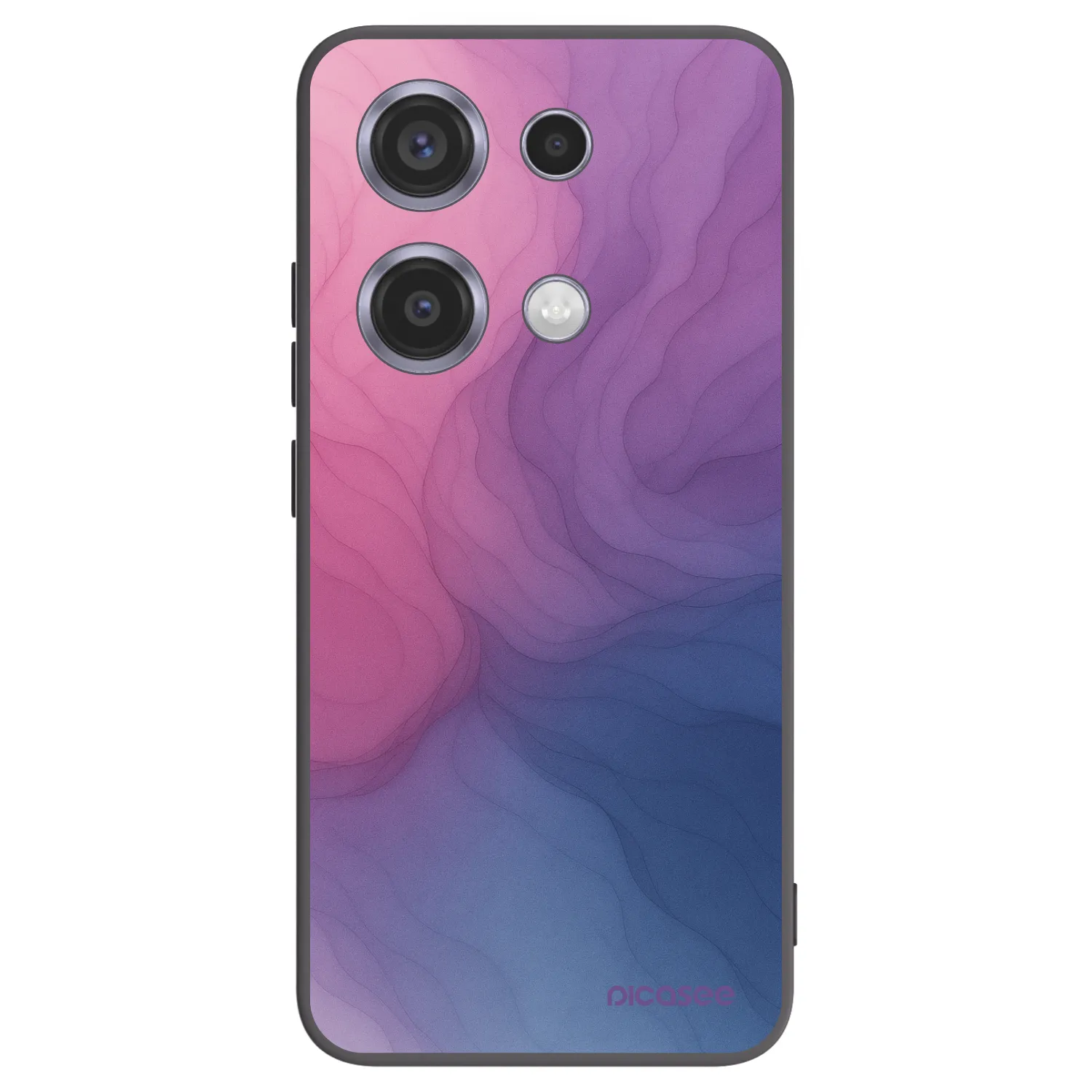 Picasee Xiaomi Redmi Note 14S Hülle - Schwarzes Silikon - Silk
