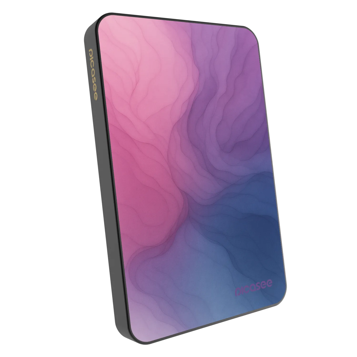 Picasee Powerbank mit MagSafe 5 000 mAh Grau - Silk