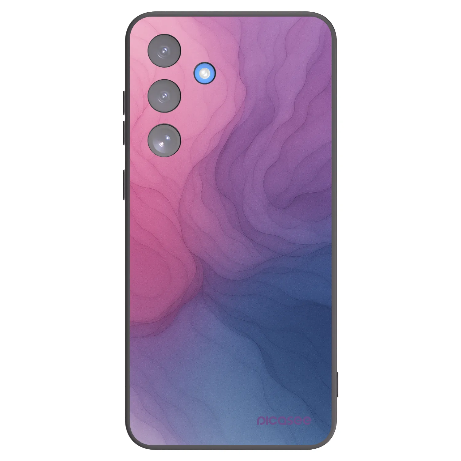 Picasee Samsung Galaxy S25 FE 5G Hülle - Schwarzes Silikon - Silk