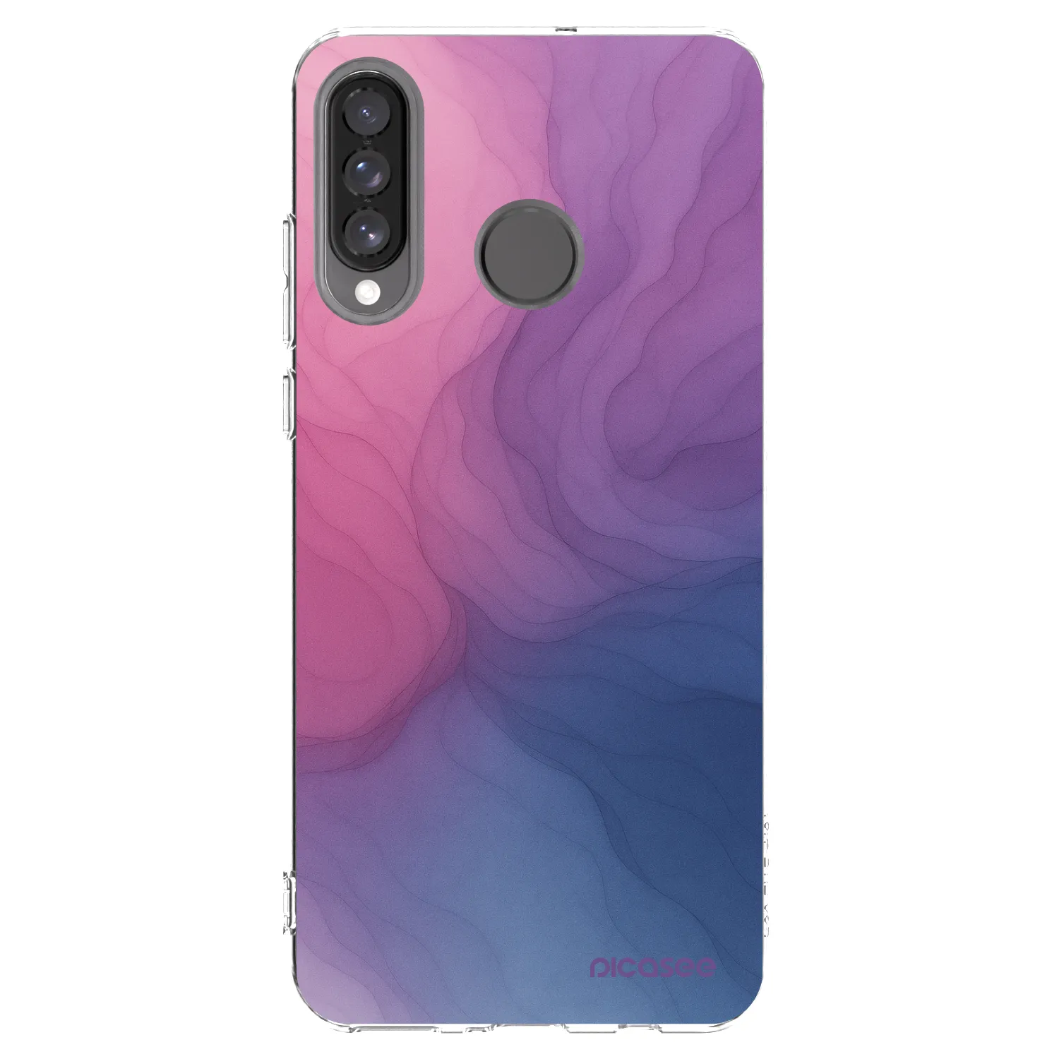 Picasee Huawei P30 Lite Hülle - Transparentes Silikon - Silk
