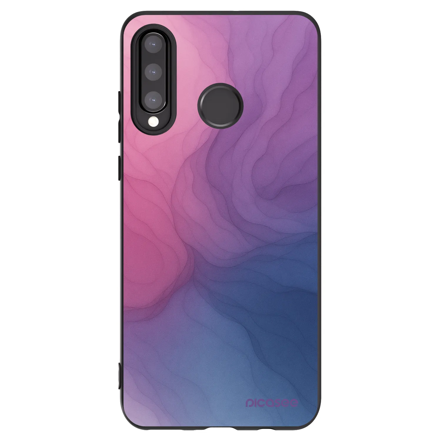 Picasee Huawei P30 Lite Hülle - Schwarzes Silikon - Silk