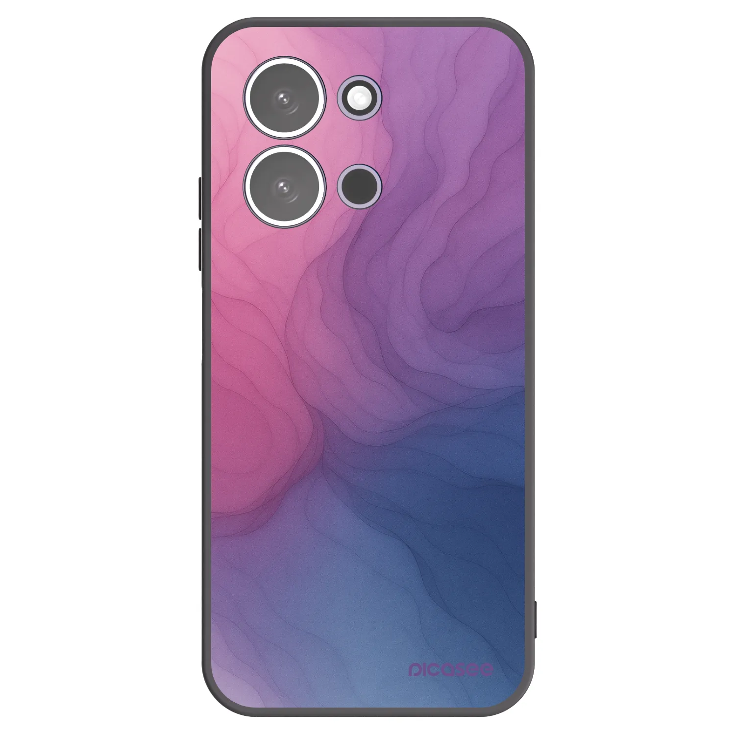 Picasee Xiaomi Redmi 15C 5G Hülle - Schwarzes Silikon - Silk