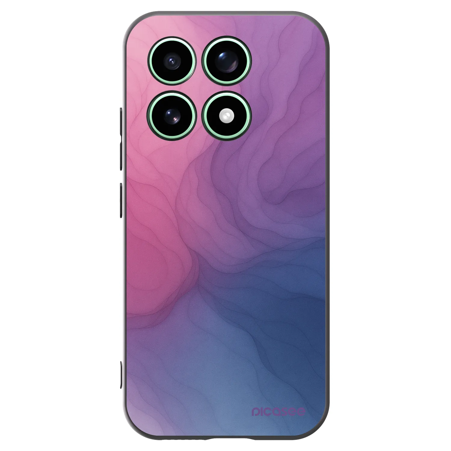 Picasee Xiaomi 17 Hülle - Schwarzes Silikon - Silk