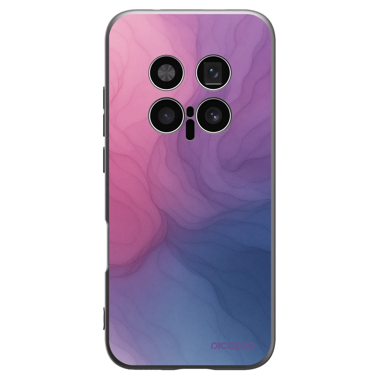 Picasee Honor Magic8 Pro 5G Hülle - Schwarzes Silikon - Silk