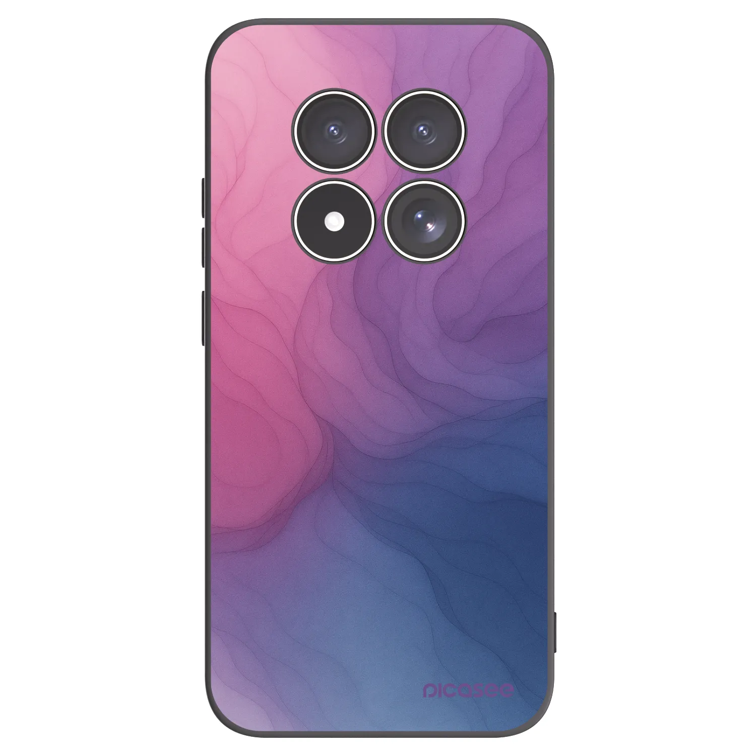 Picasee Xiaomi Redmi Note 15 Pro 5G Hülle - Schwarzes Silikon - Silk