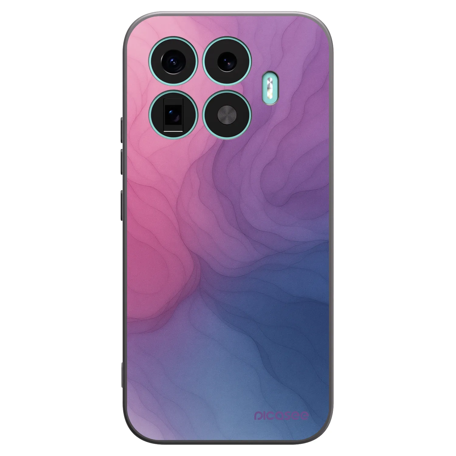 Picasee Xiaomi 17T Hülle - Schwarzes Silikon - Silk