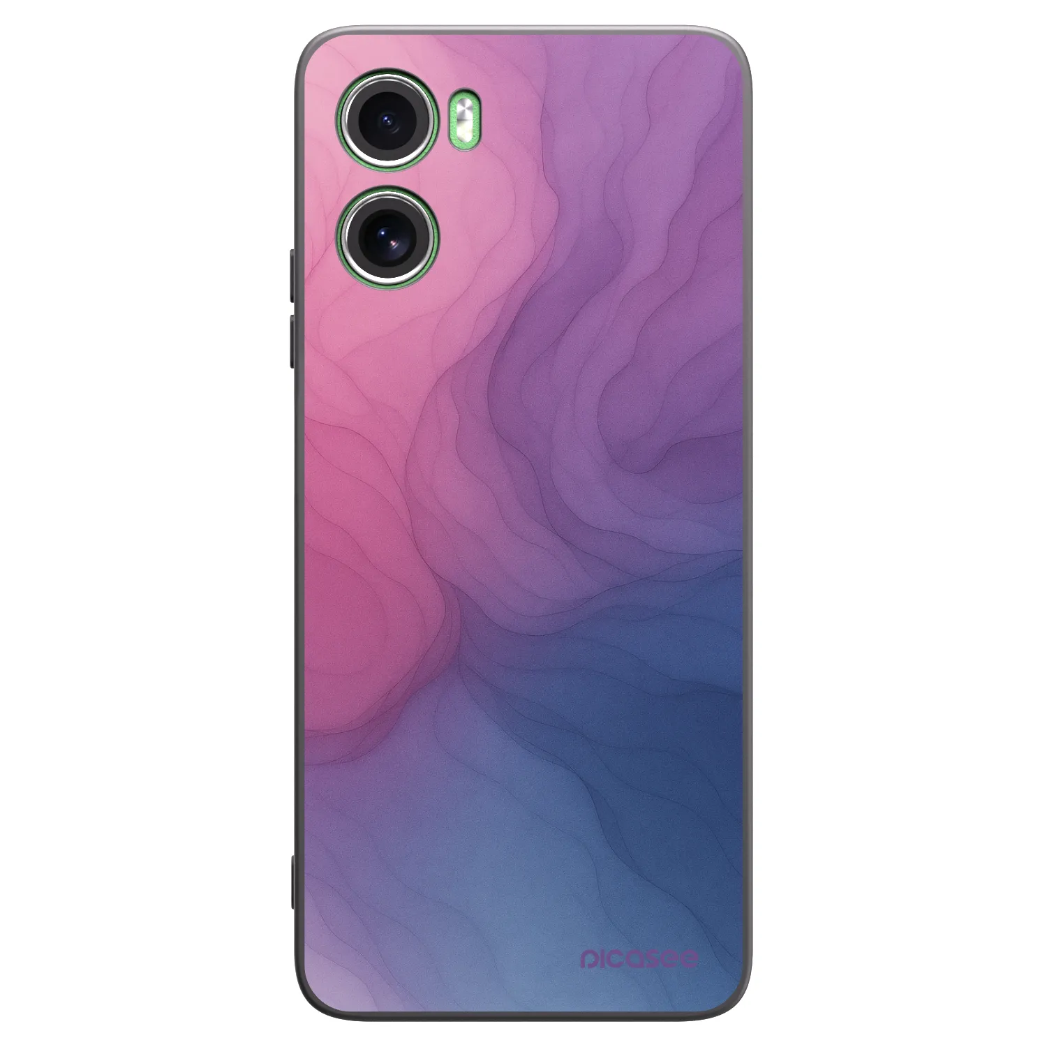 Picasee Motorola Moto G06 Hülle - Schwarzes Silikon - Silk