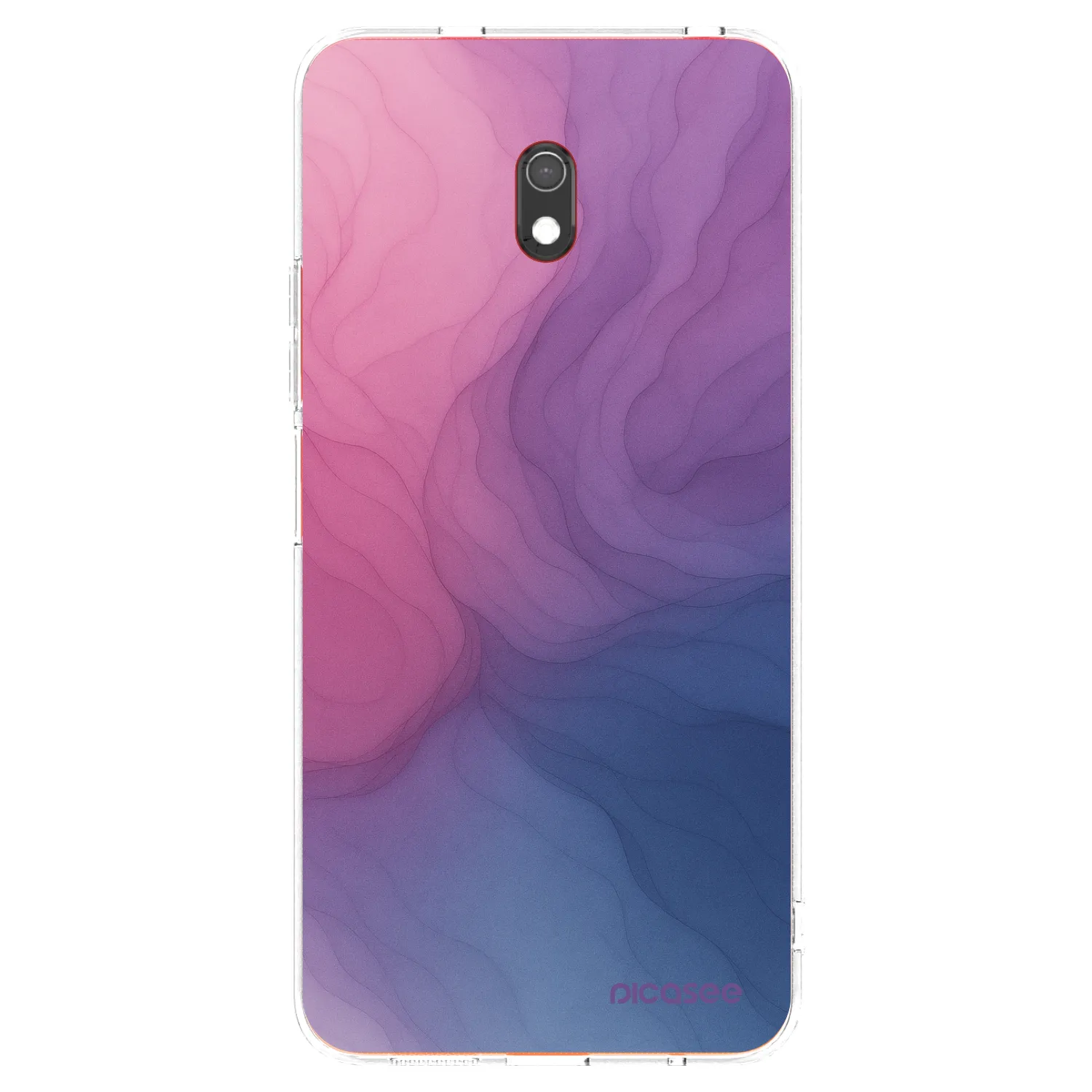 Picasee Xiaomi Redmi 8A Hülle - Transparentes Silikon - Silk