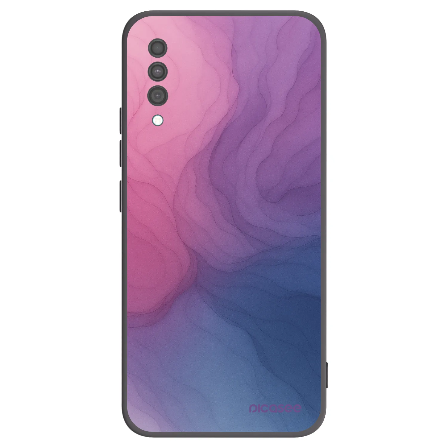 Picasee Samsung Galaxy A30s A307F Hülle - Schwarzes Silikon - Silk