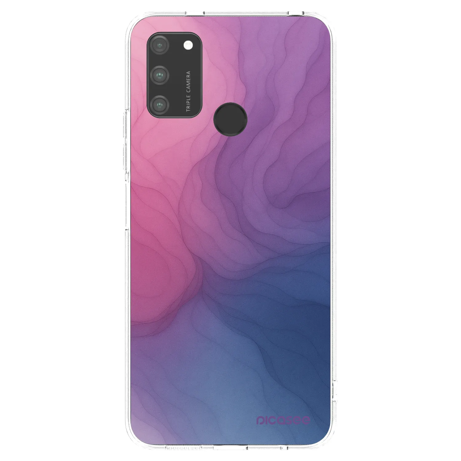 Picasee Honor 9A Hülle - Transparentes Silikon - Silk