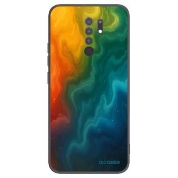 Picasee Xiaomi Redmi 9 Hülle - Schwarzes Silikon - Solar