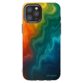 Picasee Apple iPhone 12 Pro Max Hülle - Transparentes Silikon - Solar