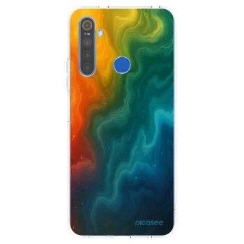 Picasee Realme 5 Hülle - Transparentes Silikon - Solar