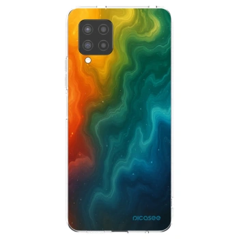 Picasee Samsung Galaxy A42 A426B Hülle - Transparentes Silikon - Solar