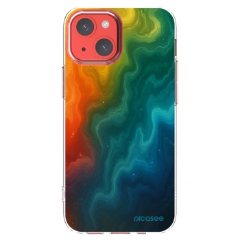 Picasee Apple iPhone 13 mini Hülle - Transparentes Silikon - Solar