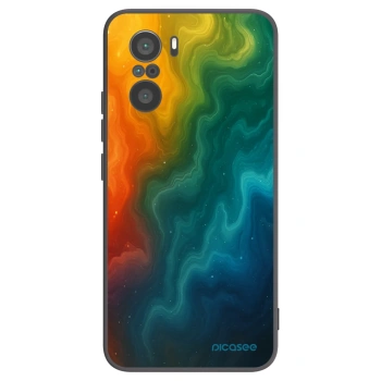 Picasee Xiaomi Poco F3 Hülle - Schwarzes Silikon - Solar