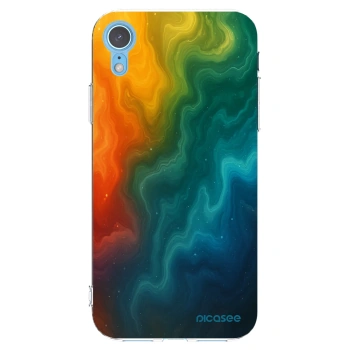 Picasee Apple iPhone XR Hülle - Transparentes Silikon - Solar