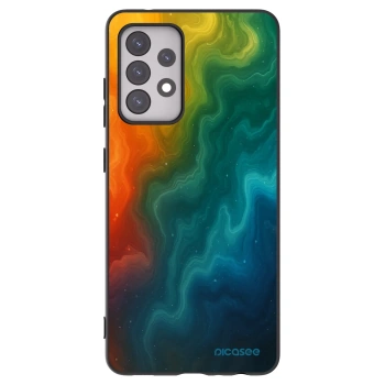 Picasee Samsung Galaxy A52s 5G A528B Hülle - Schwarzes Silikon - Solar