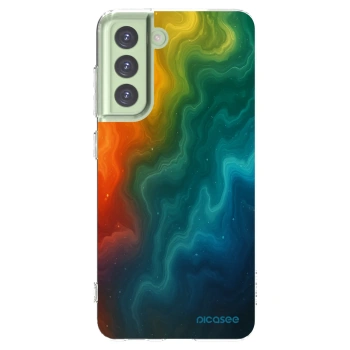 Picasee Samsung Galaxy S21 FE 5G Hülle - Transparentes Silikon - Solar