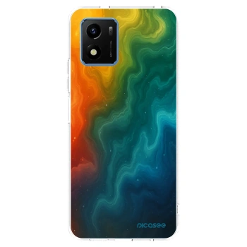 Picasee Vivo Y01 Hülle - Transparentes Silikon - Solar