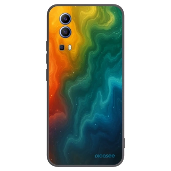 Picasee Vivo Y52 5G Hülle - Schwarzes Silikon - Solar