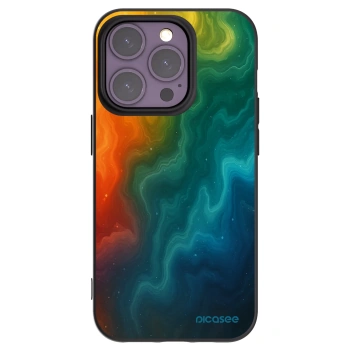 Picasee Apple iPhone 14 Pro Hülle - Schwarzes Silikon - Solar