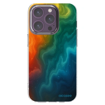 Picasee Apple iPhone 14 Pro Hülle - Transparentes Silikon - Solar