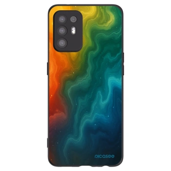 Picasee OPPO A94 5G Hülle - Schwarzes Silikon - Solar