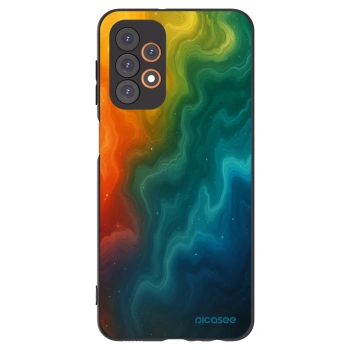 Picasee Samsung Galaxy A23 A235F 4G Hülle - Schwarzes Silikon - Solar