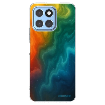 Picasee Honor X8 5G Hülle - Transparentes Silikon - Solar