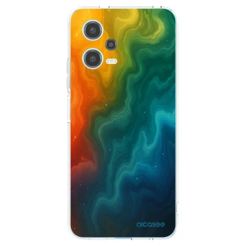 Picasee Xiaomi Redmi Note 12 5G Hülle - Transparentes Silikon - Solar
