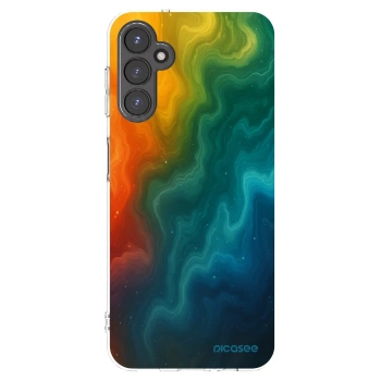 Picasee Samsung Galaxy A14 5G A146P Hülle - Transparentes Silikon - Solar