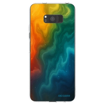 Picasee Samsung Galaxy S8 G950F Hülle - Transparentes Silikon - Solar
