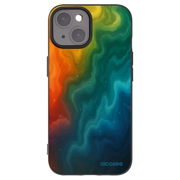 Picasee Apple iPhone 15 Hülle - Schwarzes Silikon - Solar