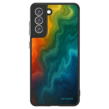 Picasee ULTIMATE CASE PowerShare für Samsung Galaxy S21 FE 5G - Solar
