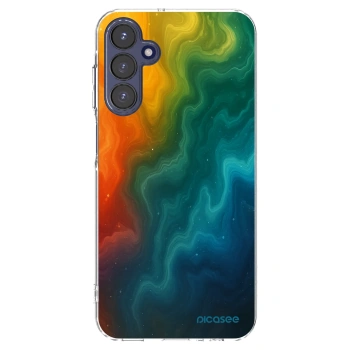 Picasee Samsung Galaxy A15 A155F 4G Hülle - Transparentes Silikon - Solar
