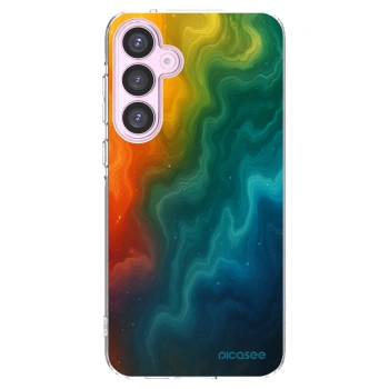 Picasee Samsung Galaxy A55 5G A556B Hülle - Transparentes Silikon - Solar